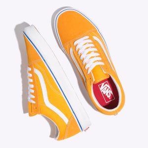 Vans Erkek Spor Ayakkabı Old Skool Beyaz | 66969-825